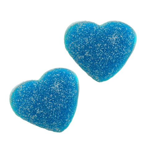 Vidal Giant Raspberry Hearts 1kg