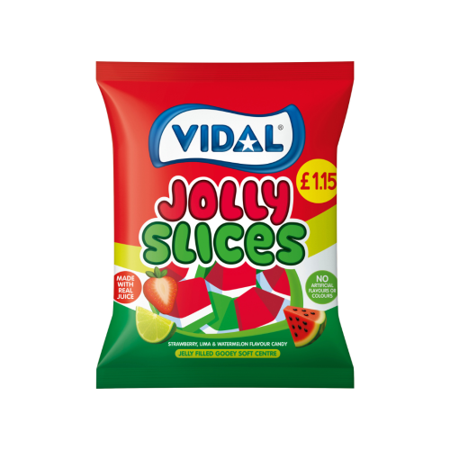 Vidal Watermelon Slices PMP &Acirc;&pound;1.15 10x140g