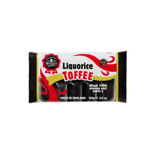 Walkers Liquorice Andy PackToffee 10 Count