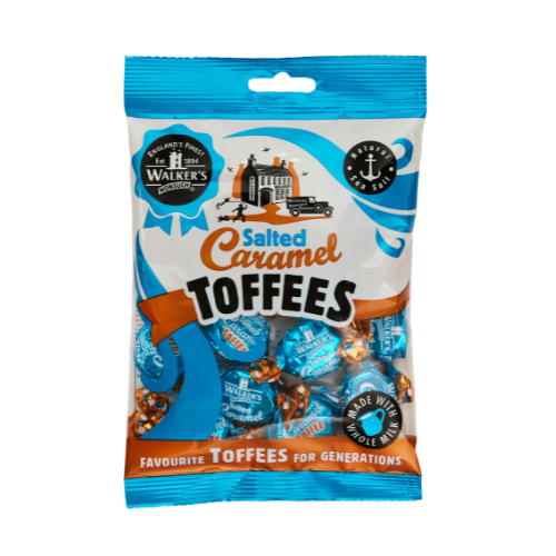 Walkers Salted Caramel Toffee Pre Pack 12x150g