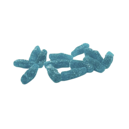 Yummy Gummy Blue Raspberry Bottles 900g Tub