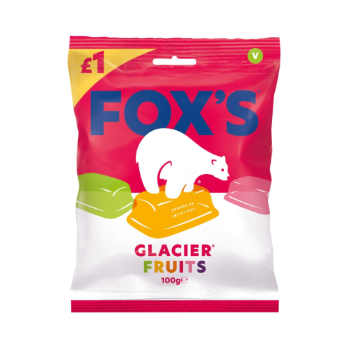 Foxs Glacier Fruits PMP &Acirc;&pound;1 12x100g