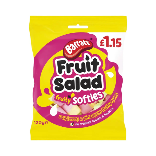 Fruit Salad Softies PMP &Acirc;&pound;1.15 12x120g