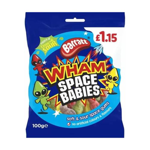 Barratt Wham Space Babies PMP &Acirc;&pound;1.15 12x100g