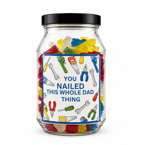 Pun Gift Father's Day Tools Jar 400g