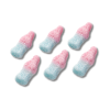 Candycrave Vegan Fizzy Pink and Blue Bubblegum Bottles 2kg