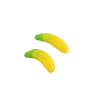 Vidal Jelly Filled Bananas Tub 45 Count