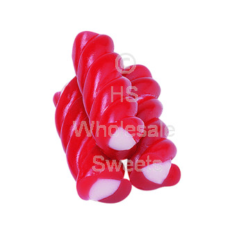 Vidal Liquorice Strawberry Twist Pencils 1.5kg