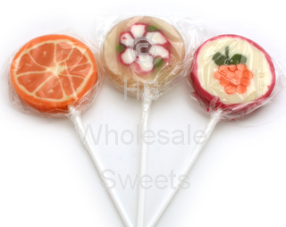 Kandy Kandy Fruit Rock Lollipops 30x24g