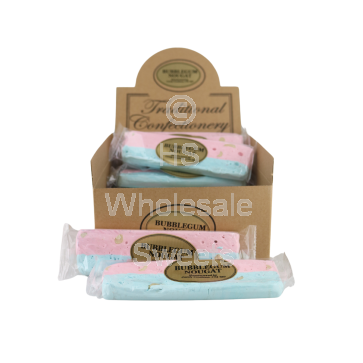 Traditional Confectionery Bubblegum Nougat Bars 16 Count