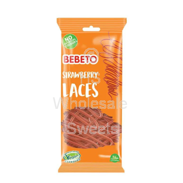 Bebeto Strawberry Laces 12 Count