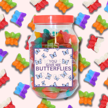 Pun Gift Butterflies Jar 400g