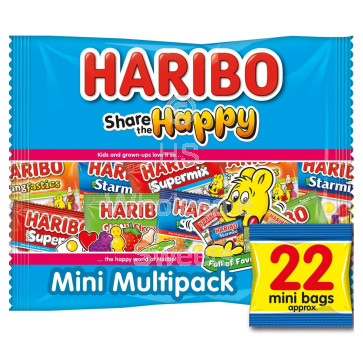 Haribo Share the Happy Mini Bags 14X352G