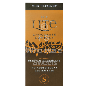 Lite Stevia Hazelnut Milk Chocolate Bars 12x85g