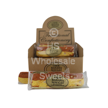 Traditional Confectionery Chocolate and Banana Bars 16 Count