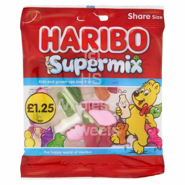 Haribo Supermix 12x140g £1.25 PMP