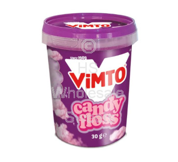 Vimto Candy Floss 30g Tub 12 Count