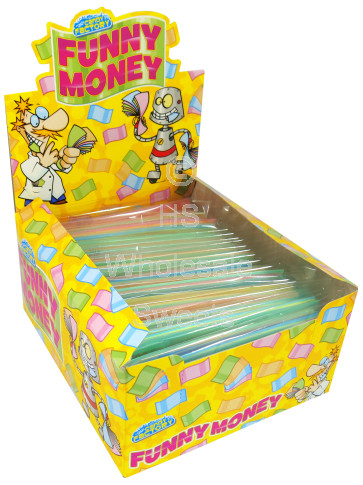 Crazy Candy Factory Funny Money 24 Count