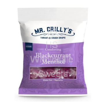 Mr Crillys Blackcurrant Menthol 18x90g