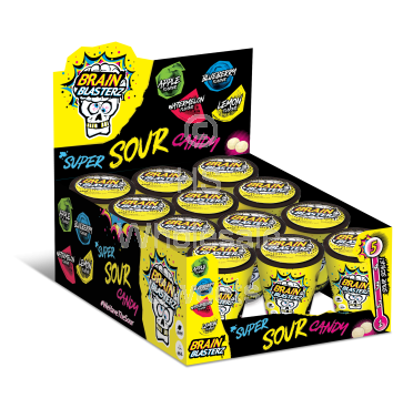 Brain Blasterz Sour Candy Container 12x48g