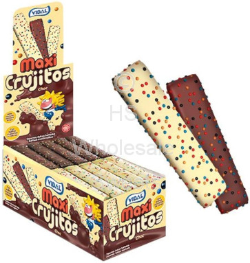 Vidal Maxicrujitos Chocolate x 75 Count