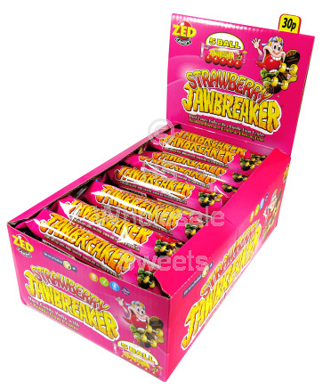 Zed Candy Strawberry Jawbreaker 30 Count