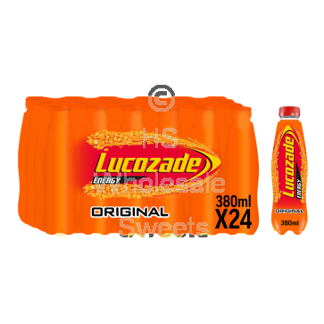 Lucozade Original Fizzy Drink 24 x 380ml