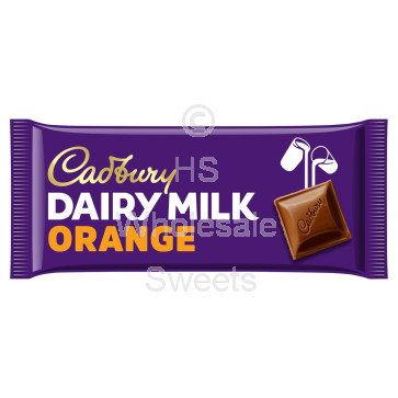 Cadbury Dairy Milk Orange 180g Bar