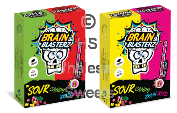 Brain Blasterz Sour Candy Bitz 12x144g