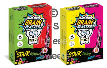Brain Blasterz Sour Candy Bitz XXL 12x144g