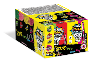 Brain Blasterz Sour Candy Brain Bitz 16x45g