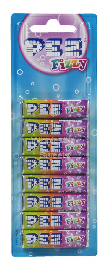 Pez Candy Fizzy Fruit Refills Single Pack of 8