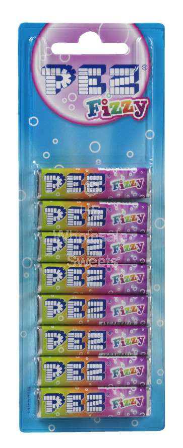 Pez Candy Fizzy Fruit Refills Single Pack of 8