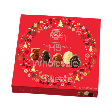 Hamlet Box Caramel Minis Winter Red 12x175g