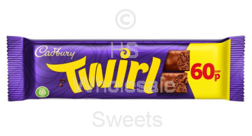 Cadbury Twirl 60p PMP 48x43g