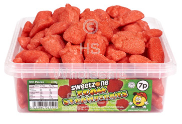 Sweetzone Tub Large Foam Strawberries 700g