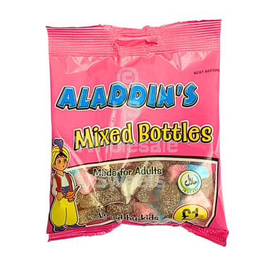 Aladdins Sour Mixed Bottles 12x110g