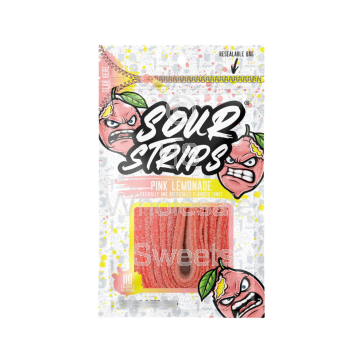 Sour Strips Pink Lemonade 12x85g