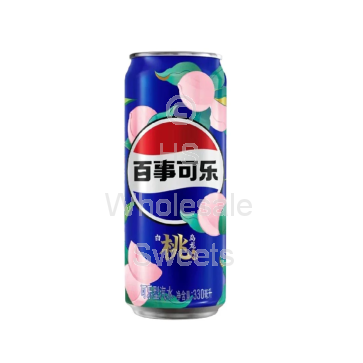 Pepsi Peach Oolong Flavour Slimline Cans 12x330ml