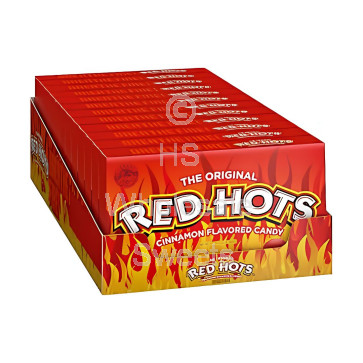Red Hots Original Cinnamon Candy Theatre Box 12x156g