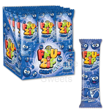  American Continental FruZip Chewy Bits Blueberry 24x15g