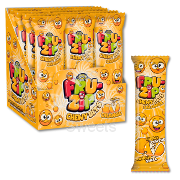 American Continental FruZip Chewy Bits Orange 24x15g