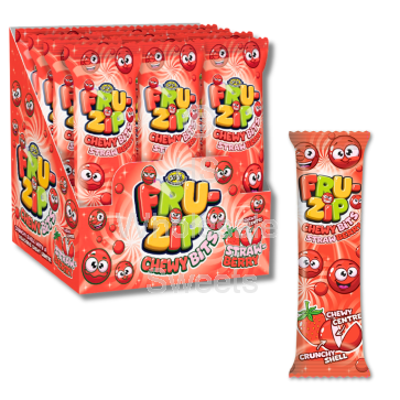 American Continental FruZip Chewy Bits Strawberry 24x15g