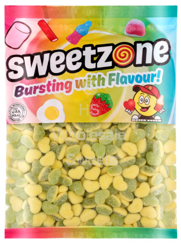 Sweetzone Mini Apple & Custard Hearts 1kg