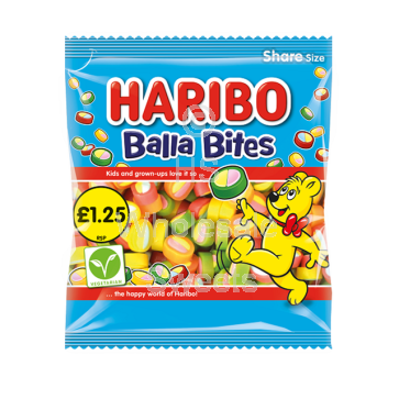 Haribo Balla Bites 12x140g £1.25 PMP