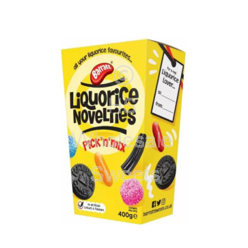 Barratt Liquorice Novelties Pick N Mix 6X400g