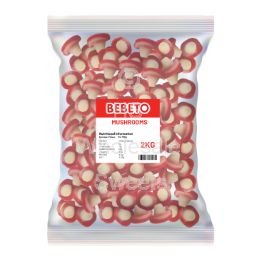 Bebeto Pink Mushrooms 2Kg