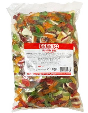 Bebeto Gummy Mix 2Kg