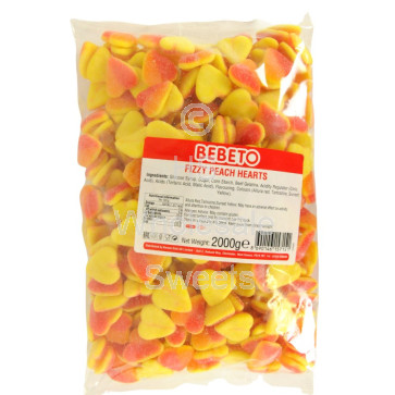 Bebeto Peach Hearts 2kg