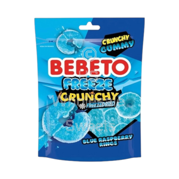 Bebeto FreezeDried Blue Rasp Rings 12x35g
